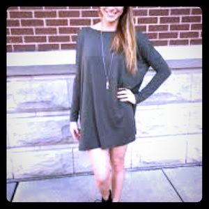 Olive Green Lol I Dress